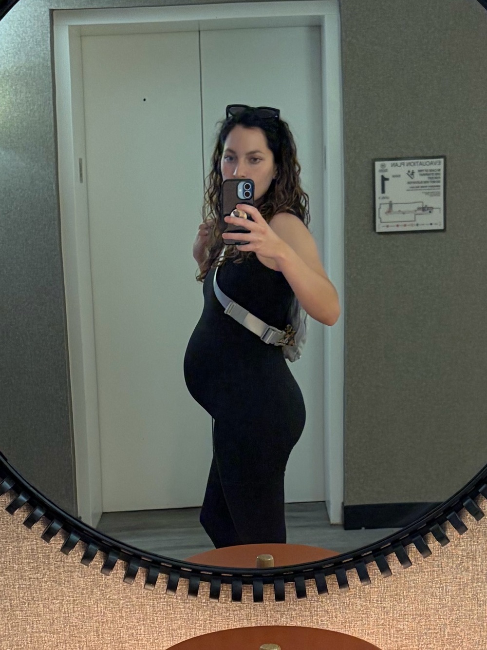 Bumpsuit The Lucy Maternity Unitard Black Small